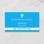 House Painting Services | verfrol Visitekaartje (Voorkant)