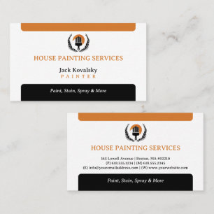 House Painting Services   verfrol Visitekaartje