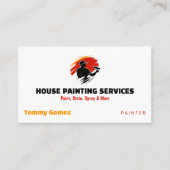 House Painting Services | verfrol Visitekaartje (Voorkant)