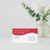 House Painting Visitekaartje (Staand voorkant)