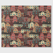 House Pattern Cadeaupapier (Vlak)