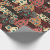 House Pattern Cadeaupapier (Hoek)