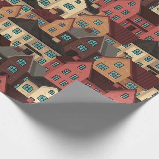 House Pattern Cadeaupapier (Hoek)