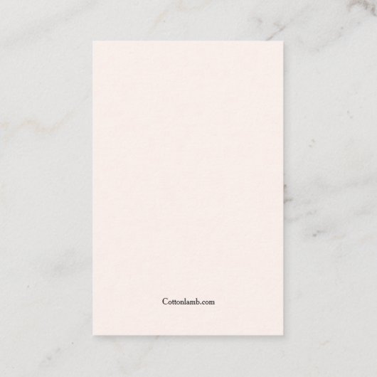 House Pets Veterinary Appointards Visitekaartje (Achterkant)