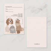 House Pets Veterinary Appointards Visitekaartje (Voorkant / Achterkant)