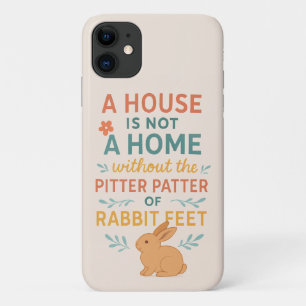 House pitter patter rabbit feet Case-Mate iPhone case
