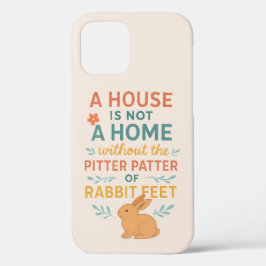 House pitter patter rabbit feet Case-Mate iPhone case