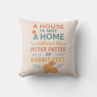 House pitter patter rabbit feet kussen