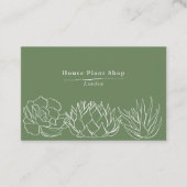 House plant shop, social media visitekaartje (Voorkant)