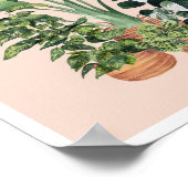 House Planten Illustratie 4 Poster (Hoek)