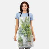 House Plants Schort (Gedragen)