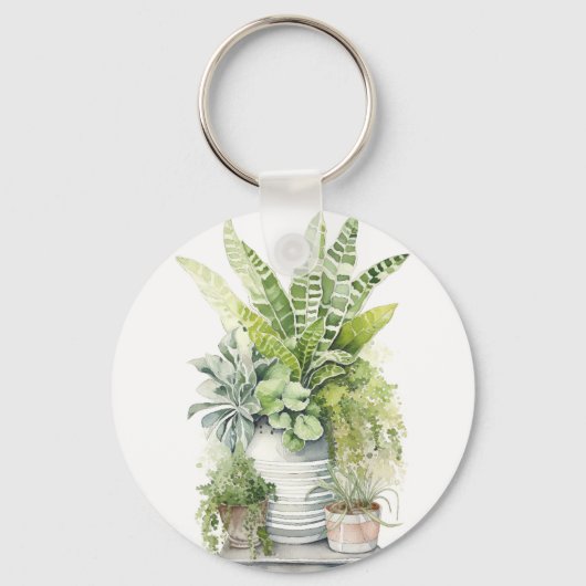 House Plants Sleutelhanger (Voorkant)