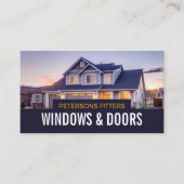 House Portret, Window & Deuren Fitter Company Visitekaartje (Voorkant)