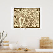 House Proud Dragon Poster (Keuken)