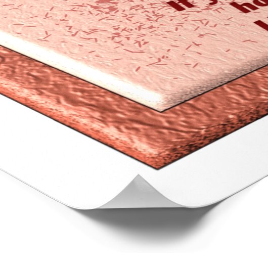 House Rules - Art Poster (Hoek)