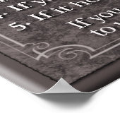 House Rules — Art Print (Hoek)