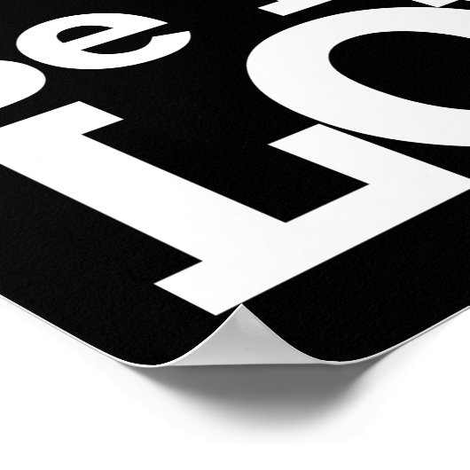 House Rules Sign Motivatie Poster (Hoek)