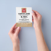 House Sale Logo, Realtor, Estate Agent Adverteren Flyer (Hand)