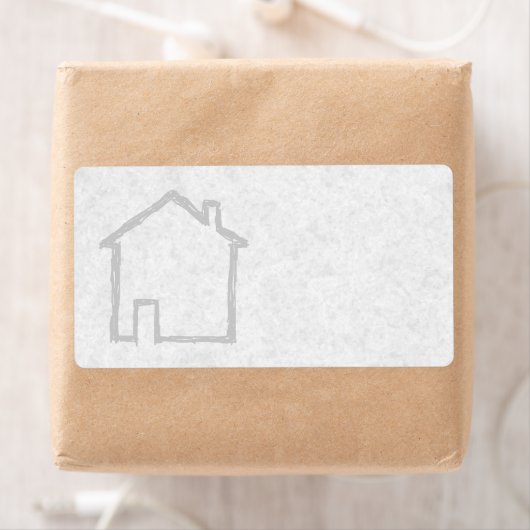 House Sketch. Gray. Etiket (Insitu)