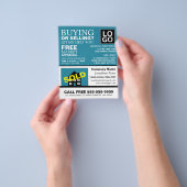 House Sold, Realtor, Estate Agent Adverteren Flyer (Hand)