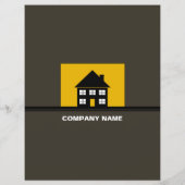 House Sold, Realtor, Estate Agent Adverteren Flyer (Achterkant)
