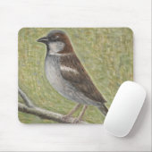 House Sparrow 2008 Muismat (Met muis)
