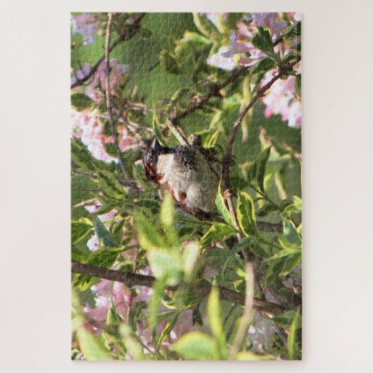 House Sparrow Legpuzzel (Verticaal)