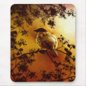 House Sparrow Mousepad Muismat (Voorkant)