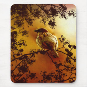 House Sparrow Mousepad Muismat