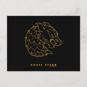 House Stark Icon Briefkaart