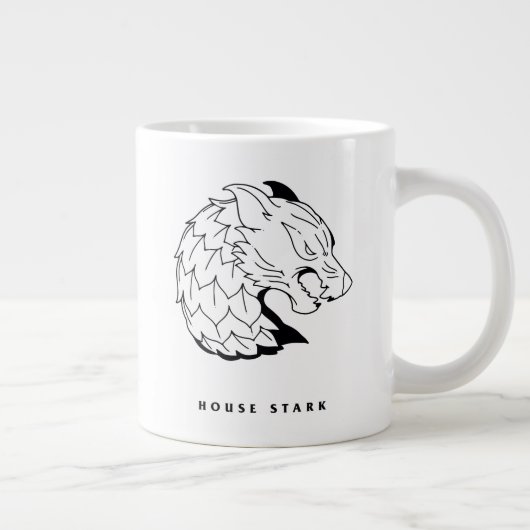 House Stark Icon Grote Koffiekop (Rechts)
