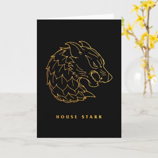 House Stark Icon Kaart (Gele Bloem)