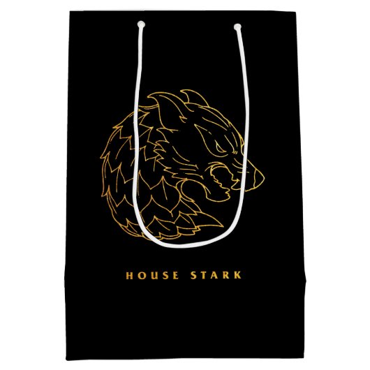 House Stark Icon Medium Cadeauzakje (Achterkant)