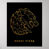 House Stark Icon Poster (Voorkant)