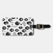 House Stark Icons & Portraits Pattern Bagagelabel (Voorkant horizontaal)