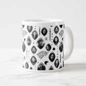 House Stark Icons & Portraits Pattern Grote Koffiekop (Voorkant rechts)