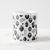 House Stark Icons & Portraits Pattern Grote Koffiekop (Voorkant)