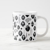 House Stark Icons & Portraits Pattern Grote Koffiekop (Rechts)
