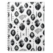 House Stark Icons & Portraits Pattern Notitieboek (Voorkant)