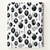 House Stark Icons & Portraits Pattern Notitieboek (Achterkant)