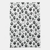 House Stark Icons & Portraits Pattern Theedoek (Verticaal)