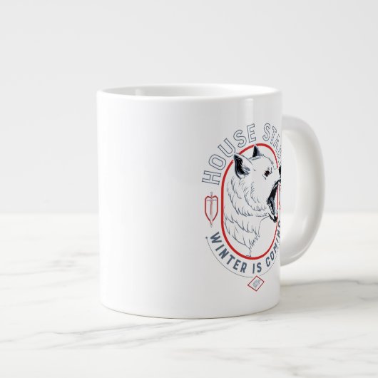 House Stark - Winter Is Coming Grote Koffiekop (Voorkant rechts)