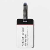 House Stark - Winter komt eraan Bagagelabel (Achterkant verticaal)