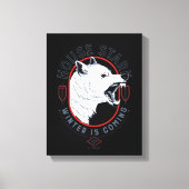 House Stark - Winter komt eraan Canvas Afdruk (Voorkant)