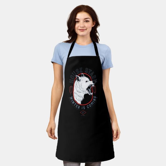 House Stark - Winter komt eraan Schort (Gedragen)