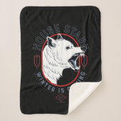 House Stark - Winter komt eraan Sherpa Deken (Voorkant)