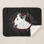 House Stark - Winter komt eraan Sherpa Deken (Voorkant (horizontaal))