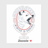 House Stark - Winter komt eraan Sticker (Vel)