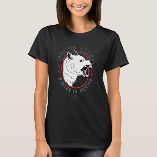 House Stark - Winter komt eraan T-shirt (Voorkant)