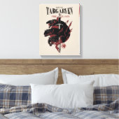 House Targaryen - Fire & Blood Canvas Afdruk (Insitu (Slaapkamer))